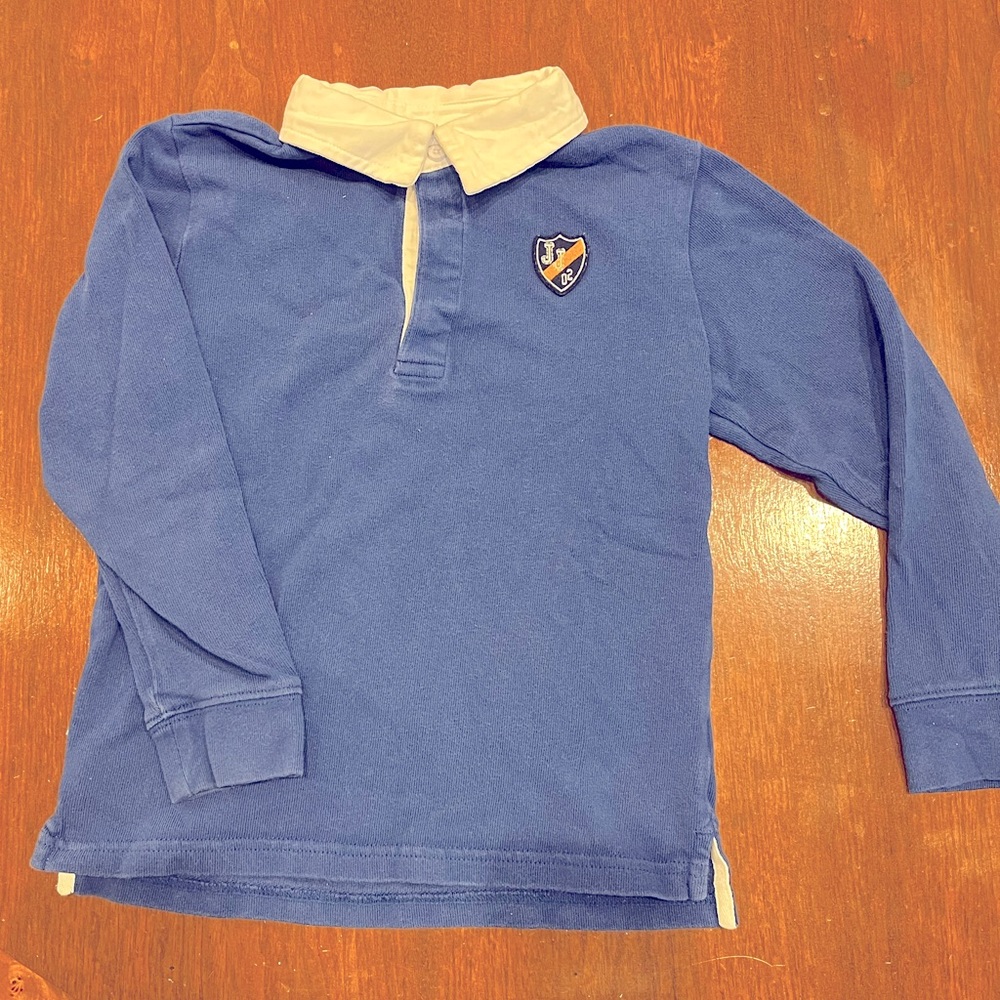 Janie and Jack long sleeve rugby size 6